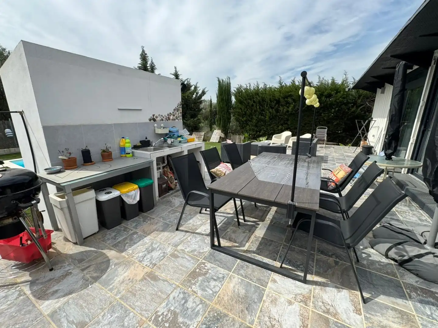 Terrassa de Casa o xalet en venda en Bollullos de la Mitación amb Aire condicionat, Calefacció i Traster
