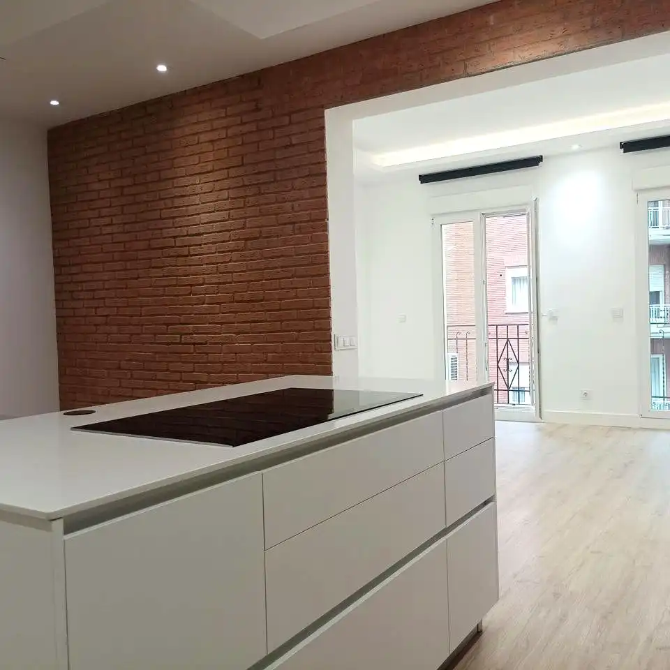 Cocina de Piso de alquiler en Madrid con Aire acondicionado, Calefacción y Terraza