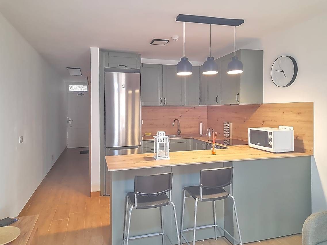 Cuina de Apartament en venda en San Bartolomé de Tirajana amb Aire condicionat, Terrassa i Balcó