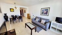 Living room of Apartment for sale in Estepona  with Terrace, Swimming Pool and Furnished