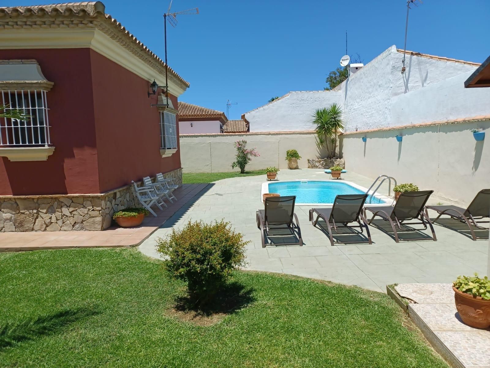 Garden of House or chalet for sale in Chiclana de la Frontera  with Private garden, Terrace and Swimming Pool