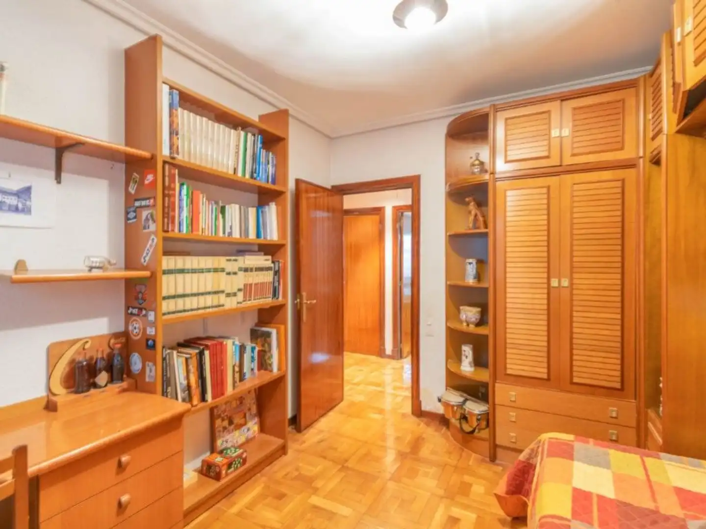 Bedroom of Flat for sale in  Pamplona / Iruña  with Heating and Storage room