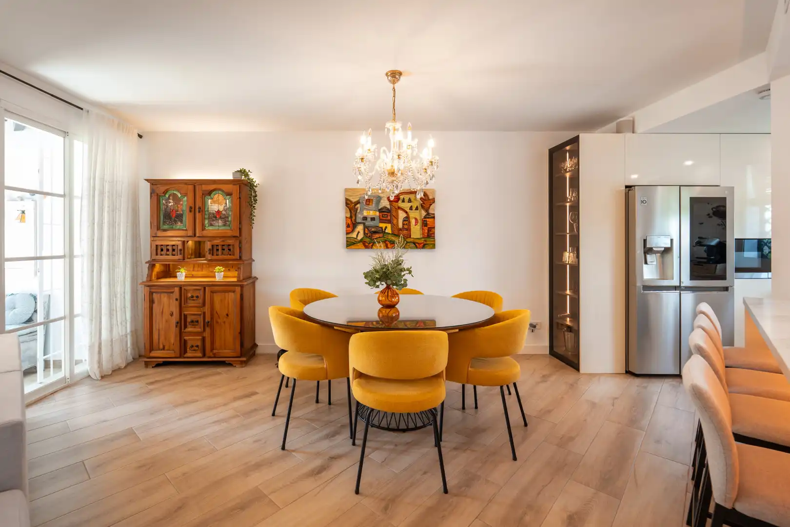 Comedor de Casa adosada en venta en Marbella con Aire acondicionado, Terraza y Piscina