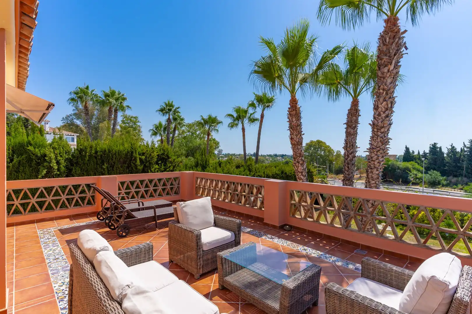 Terrassa de Casa o xalet en venda en Estepona