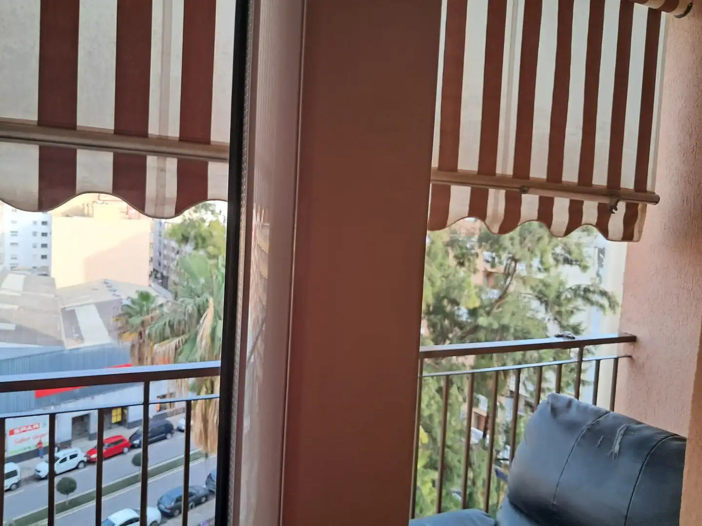 Balcony of Flat for sale in Gandia  with Air Conditioner, Furnished and Oven