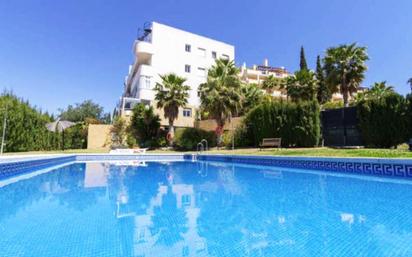 Swimming pool of Flat for sale in Mijas  with Heating, Terrace and Balcony