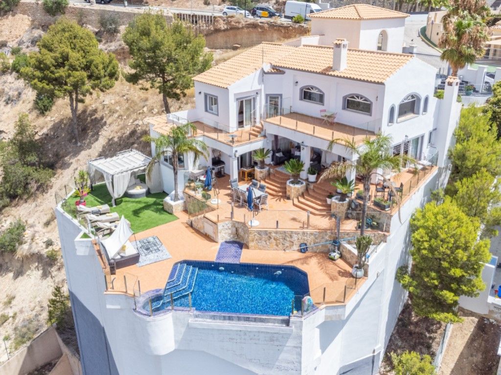 Exterior view of House or chalet for sale in Altea