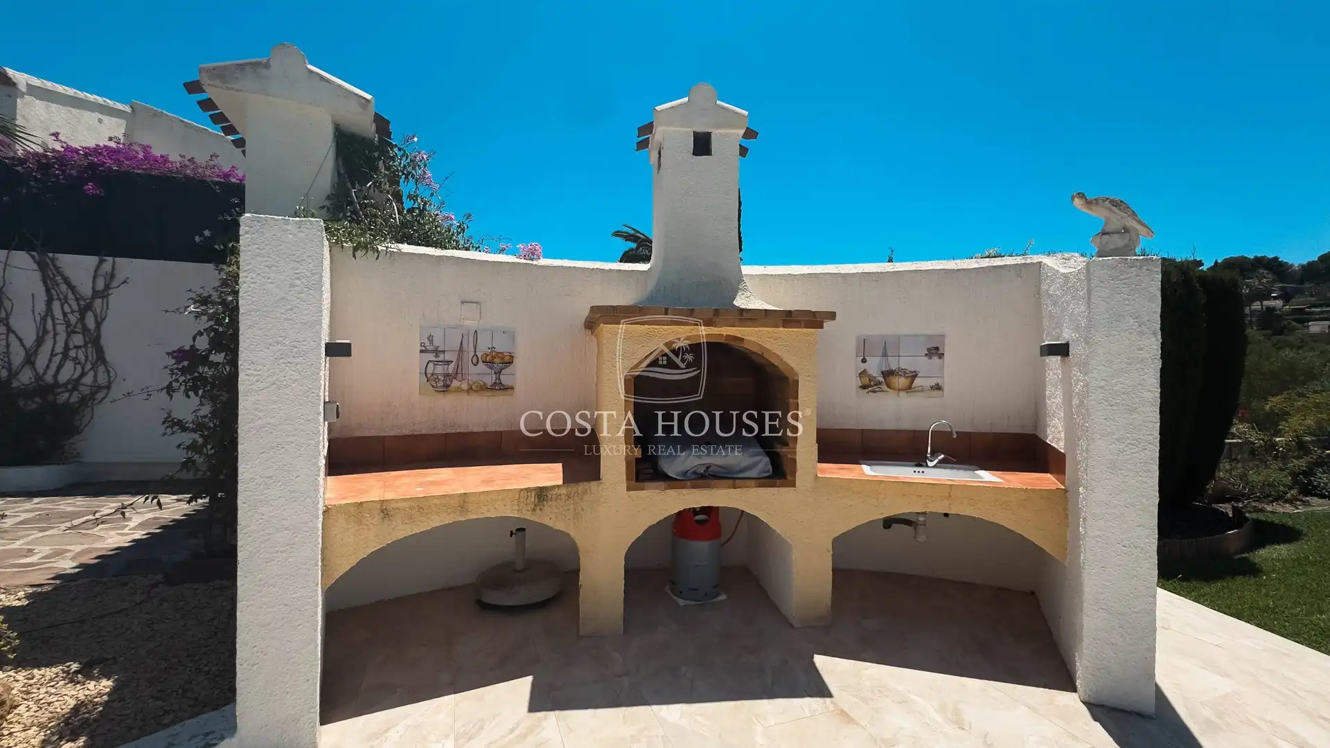 Terrace of Houses for sale in Jávea / Xàbia  with Air Conditioner, Private garden and Terrace
