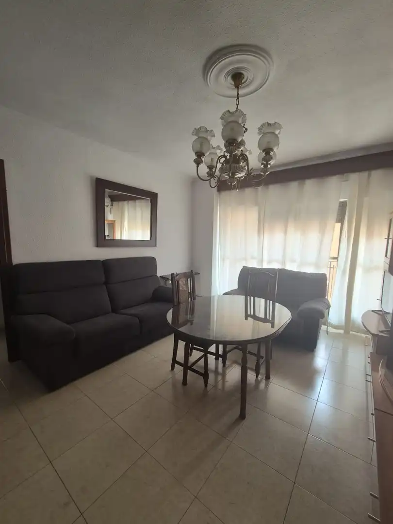 Sala de estar de Piso de alquiler en Badajoz con Amueblado