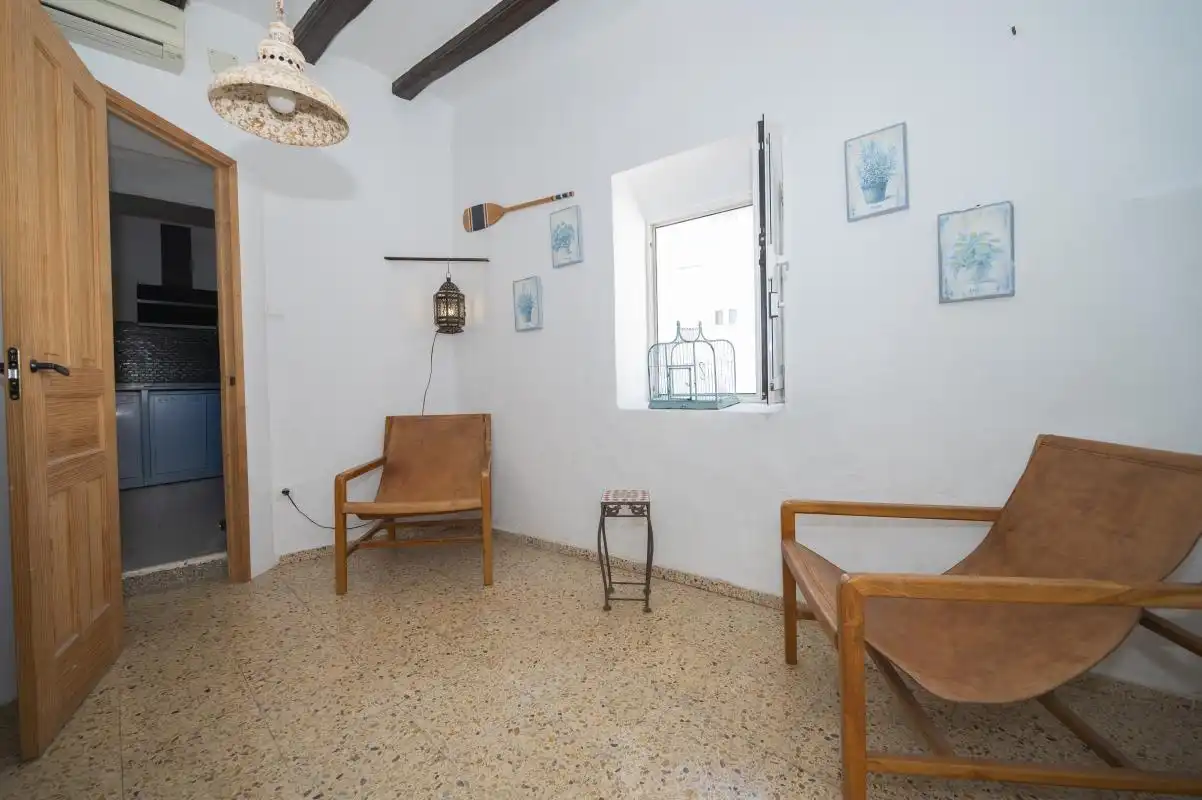 Living room of Flat for sale in Eivissa  with Air Conditioner, Heating and Terrace