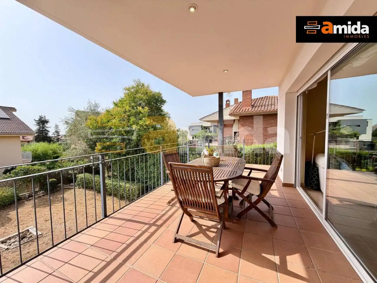 Terrassa de Casa o xalet en venda en Sabadell amb Aire condicionat, Calefacció i Jardí privat