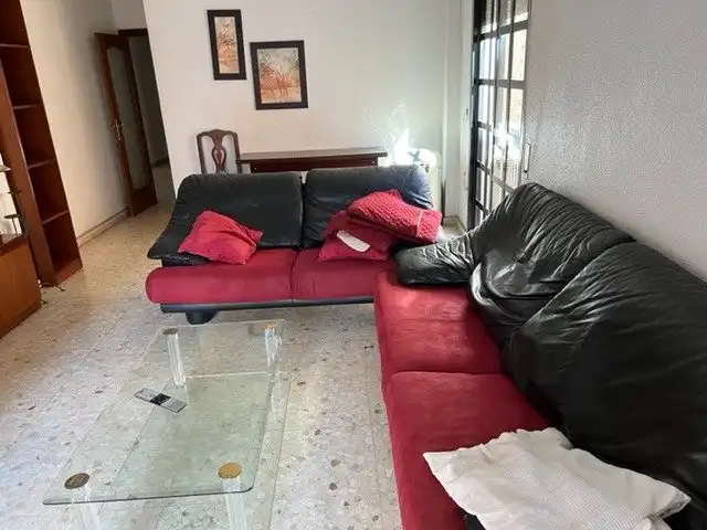 Sala de estar de Piso en venta en Murcia con Aire acondicionado, Trastero y Amueblado