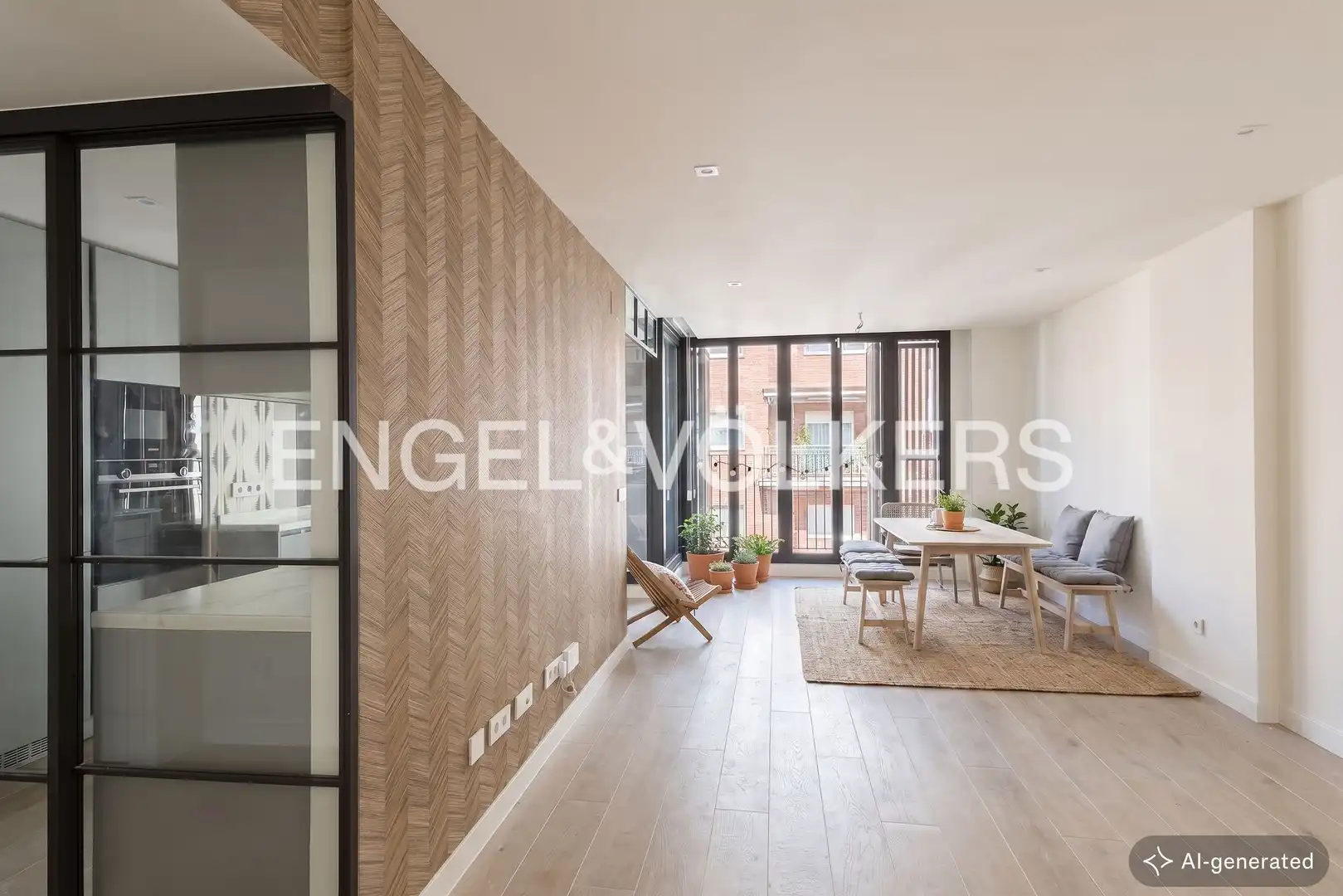 Vista exterior de Piso en venta en Madrid con Aire acondicionado, Calefacción y Jardín privado