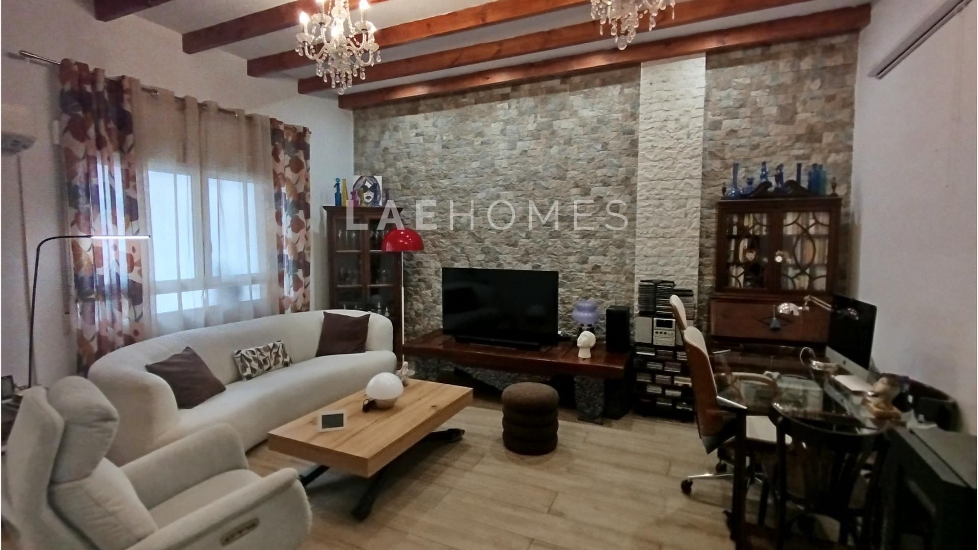 Living room of House or chalet for sale in Alicante / Alacant  with Air Conditioner