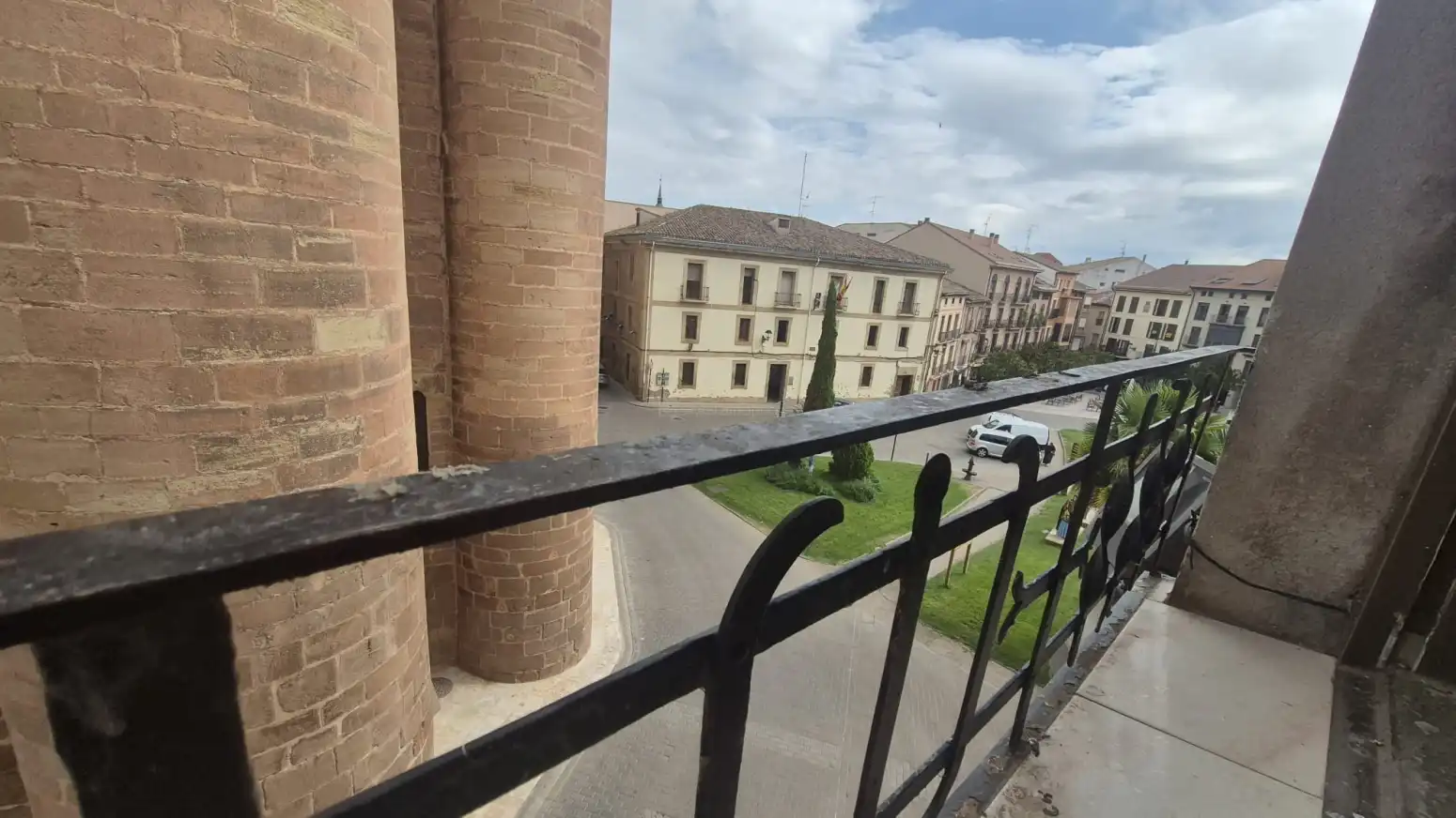 Vista exterior de Piso en venta en Nájera con Calefacción, Trastero y Amueblado