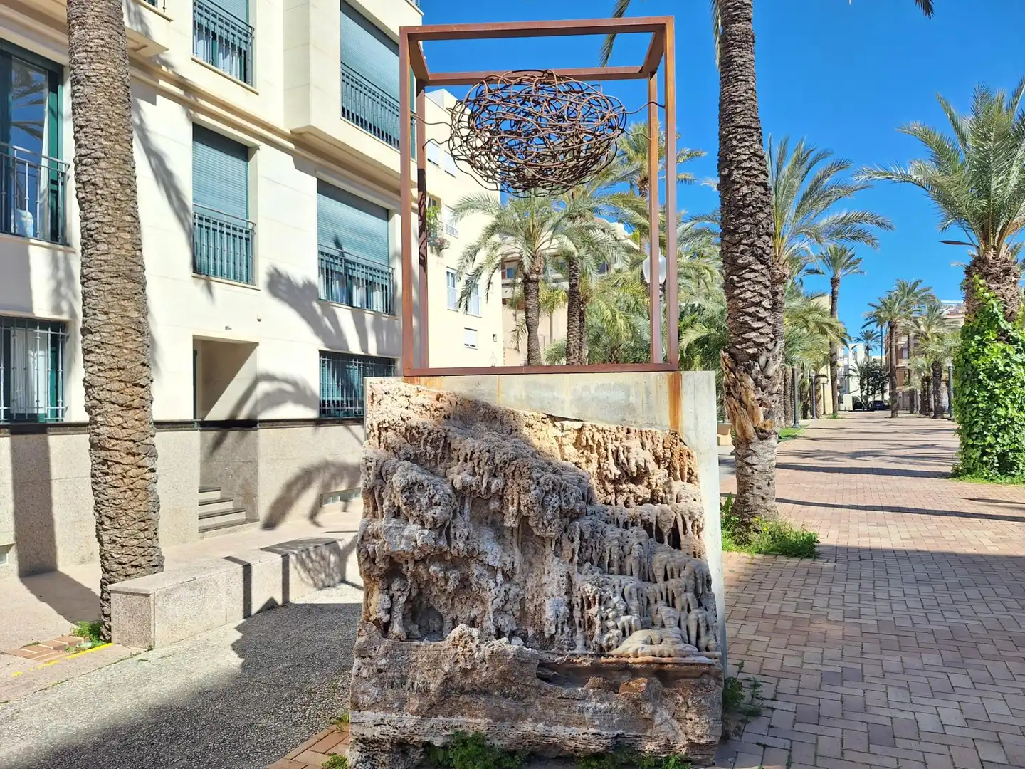 Exterior view of Flat for sale in Elche / Elx  with Furnished and Balcony
