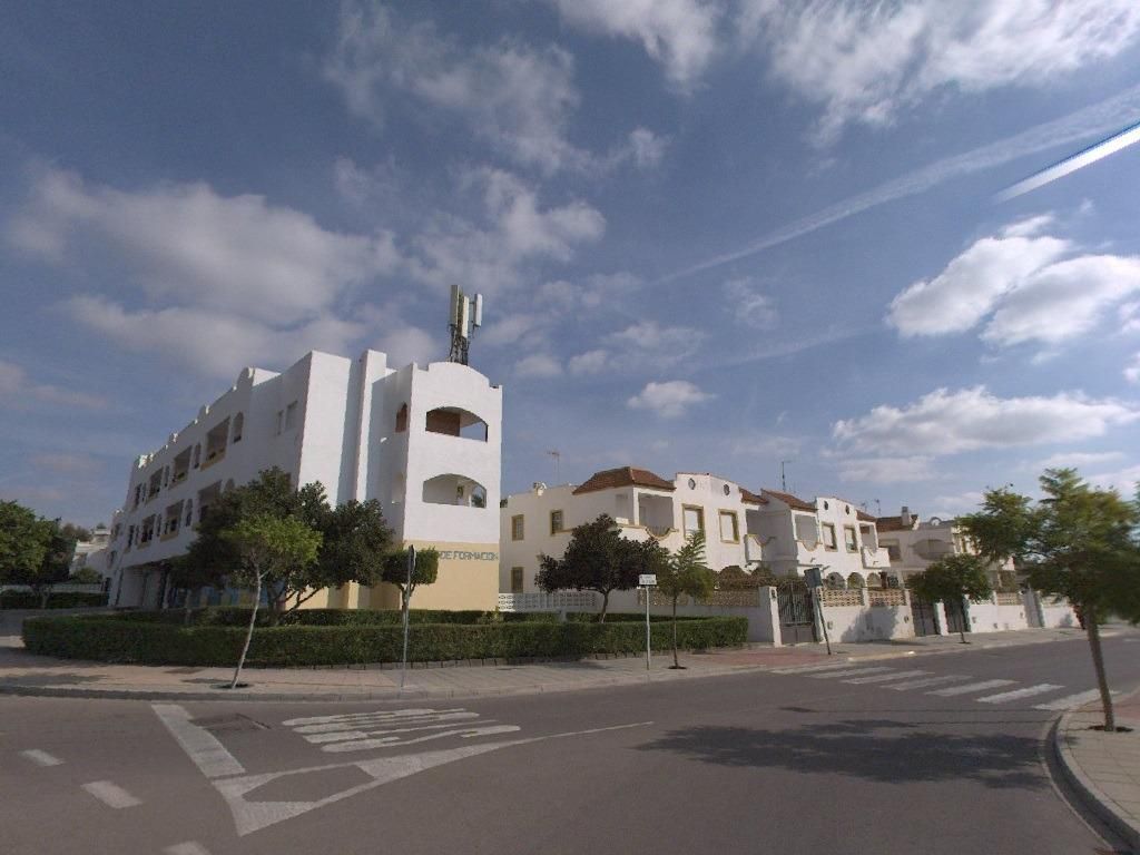 Exterior view of Flat for sale in  Almería Capital  with Private garden, Terrace and Balcony