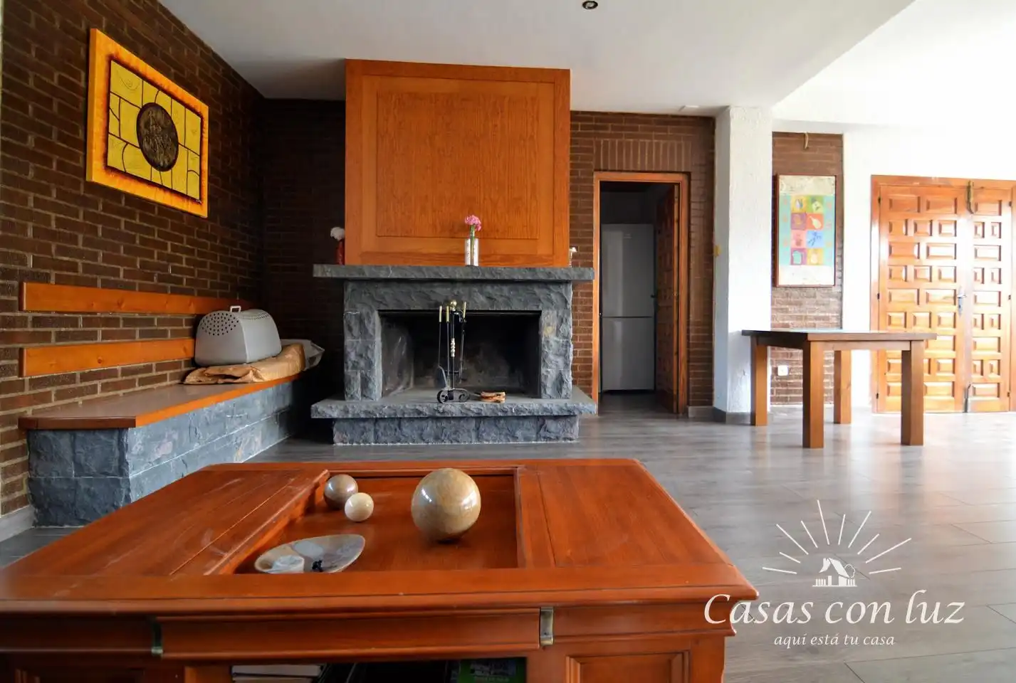 Sala d'estar de Casa o xalet en venda en Zaragoza amb Aire condicionat, Calefacció i Jardí privat