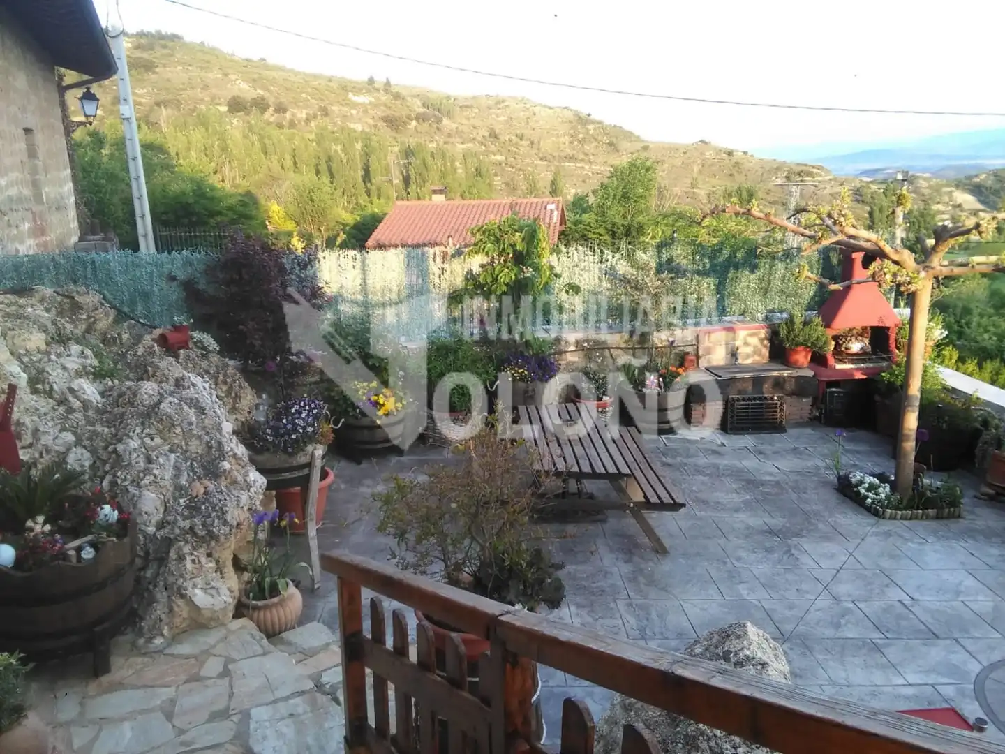 Terrasse von Country house zum Verkauf in San Vicente de la Sonsierra mit Heizung, Terrasse und Abstellraum