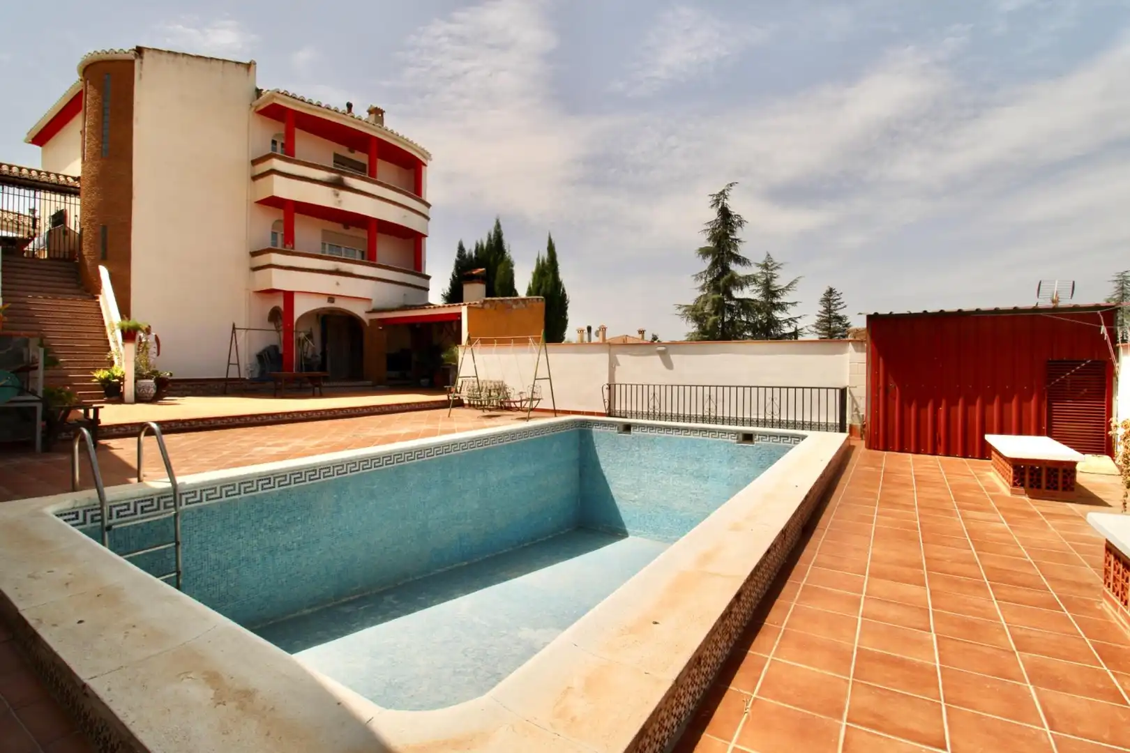 Swimming pool of Houses for sale in Alfacar