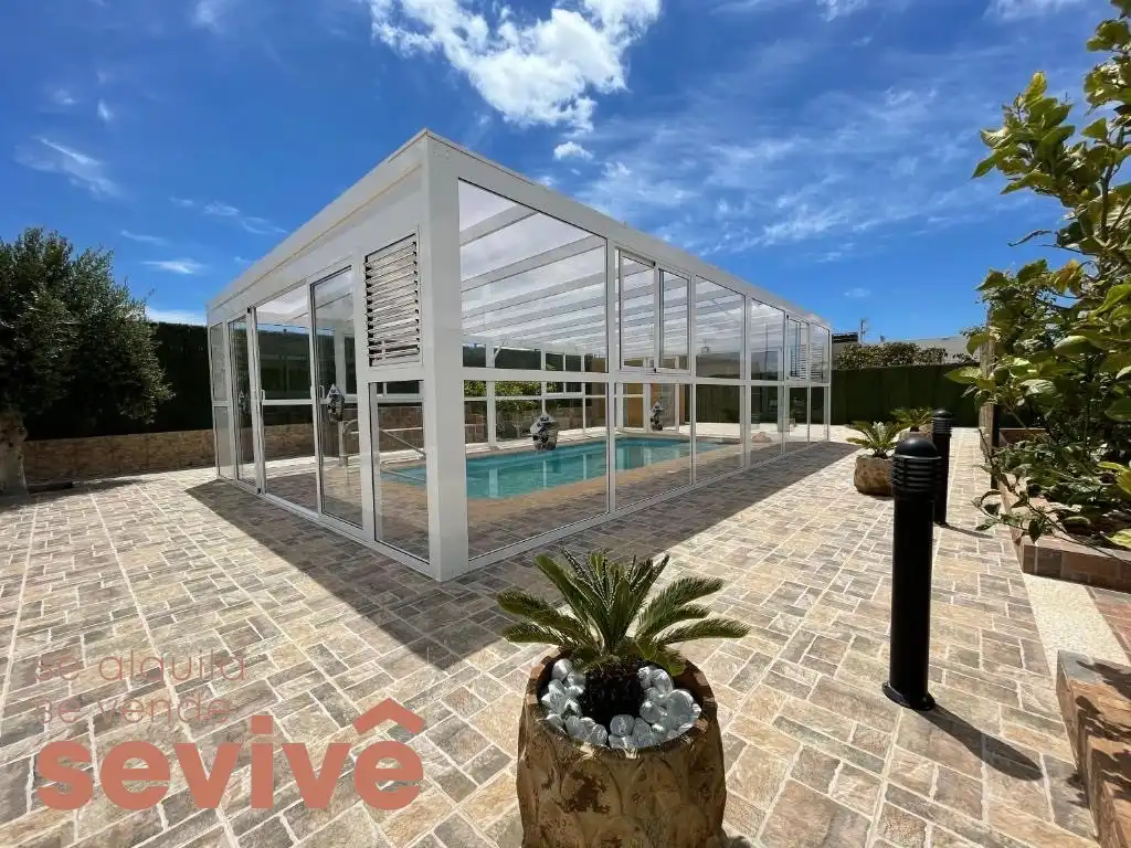 Piscina de Casa o xalet en venda en Antigua amb Jardí privat, Terrassa i Piscina