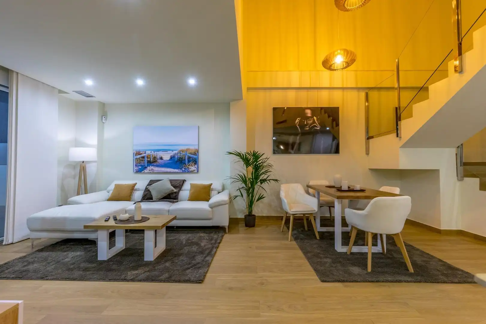Sala d'estar de Casa o xalet en venda en Rojales amb Aire condicionat, Calefacció i Jardí privat
