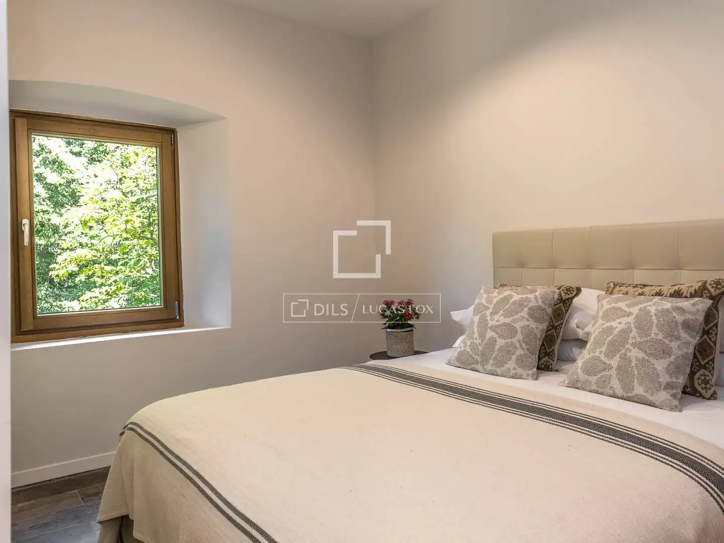 Habitación de Finca rústica en venta en Sant Hilari Sacalm con Aire acondicionado, Calefacción y Jardín privado