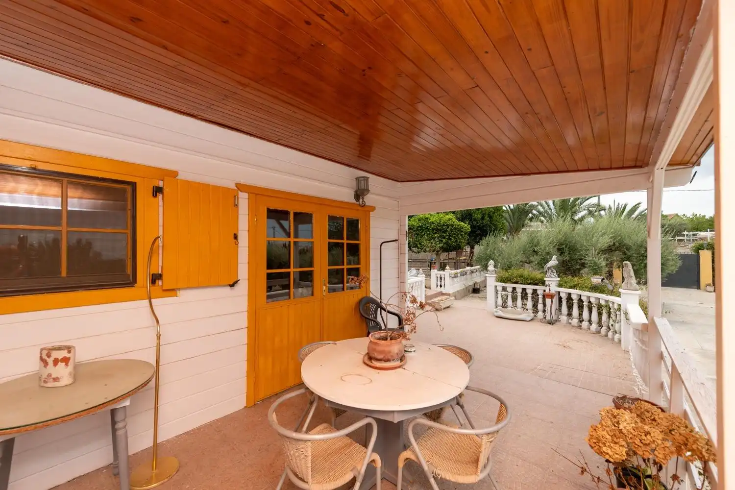 Terrassa de Casa o xalet en venda en Alicante / Alacant amb Aire condicionat, Calefacció i Jardí privat