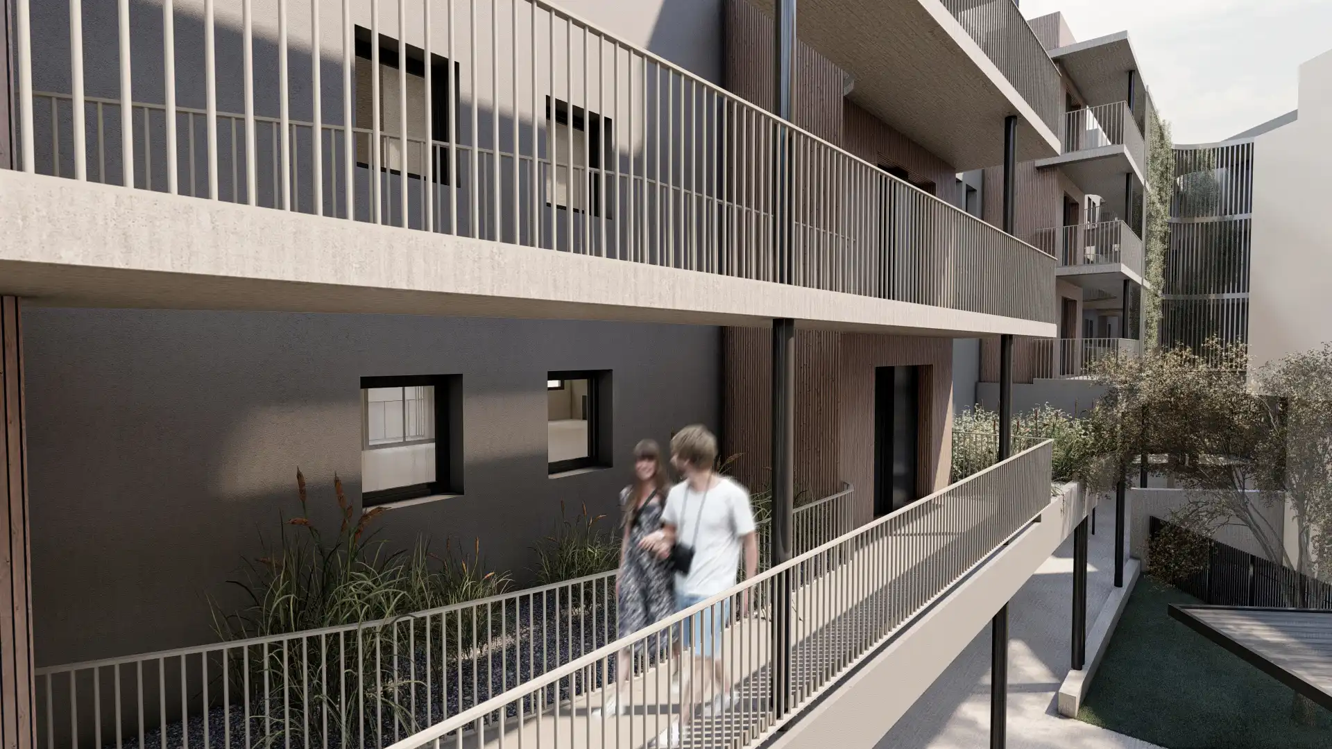 Carrer de Pau Muntadas, 2, Llevant