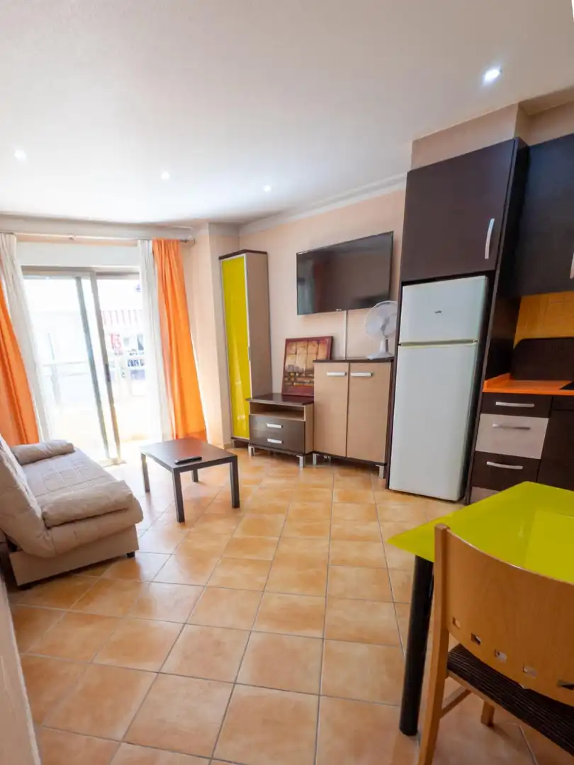 Sala d'estar de Apartament en venda en Formentera del Segura amb Aire condicionat, Terrassa i Moblat