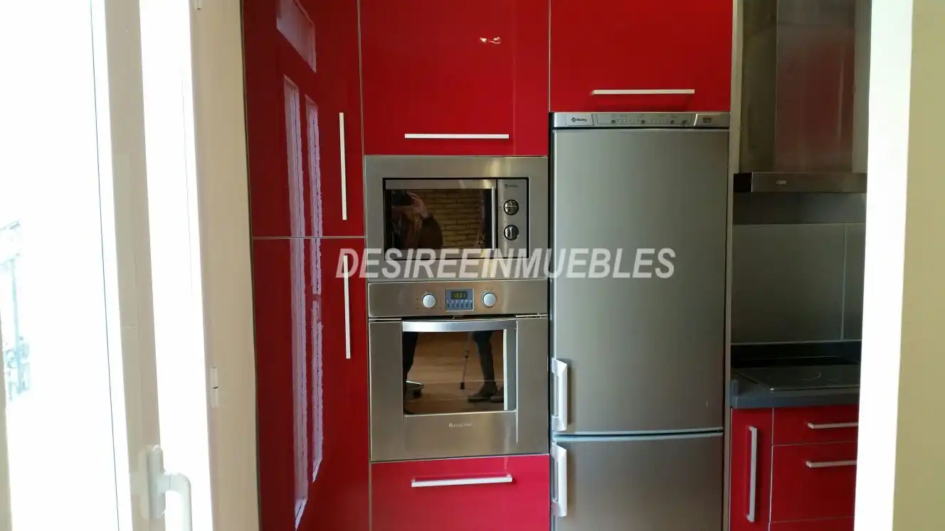Kitchen of Flat for rent in Valencia  with Air Conditioner, Heating and Parquet flooring