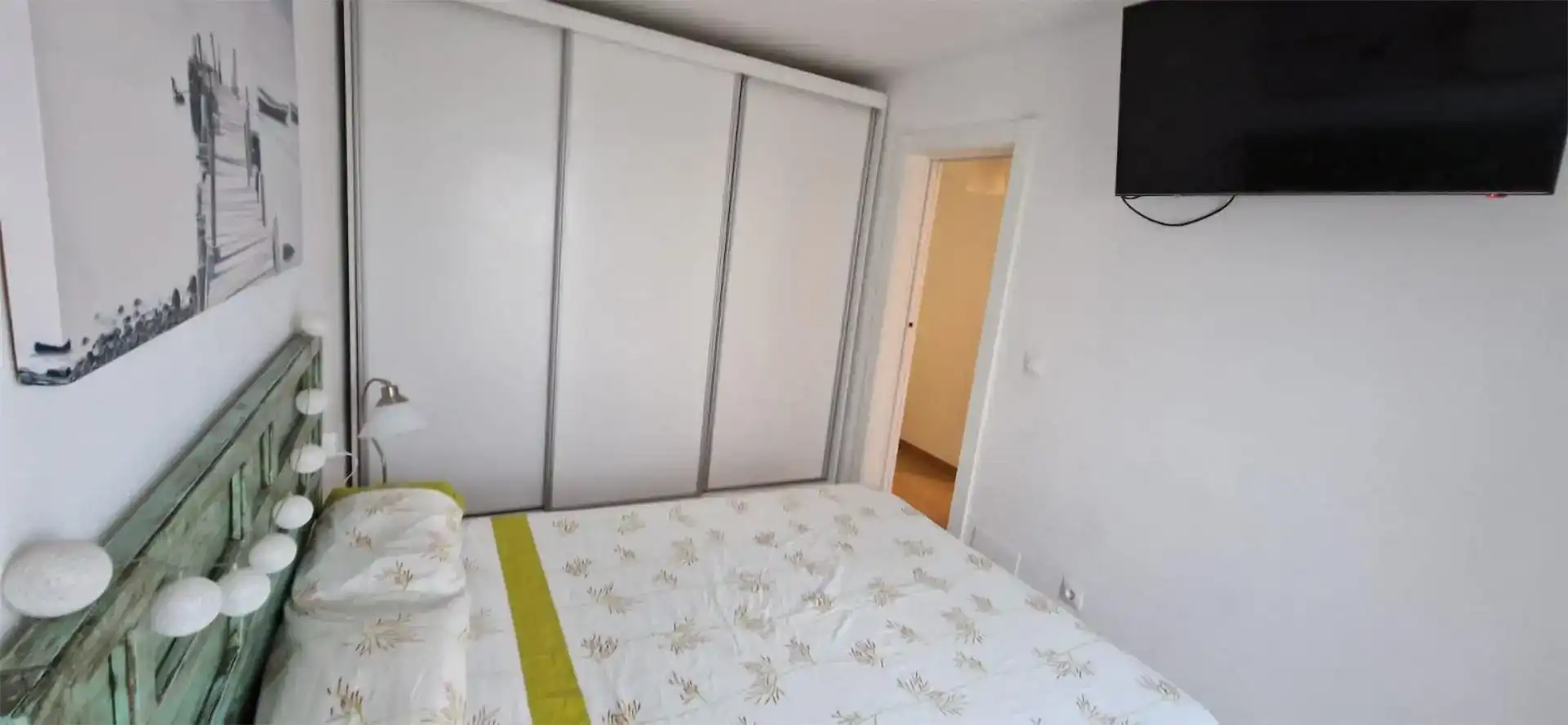 Schlafzimmer von Wohnung zur Miete in Níjar mit Klimaanlage