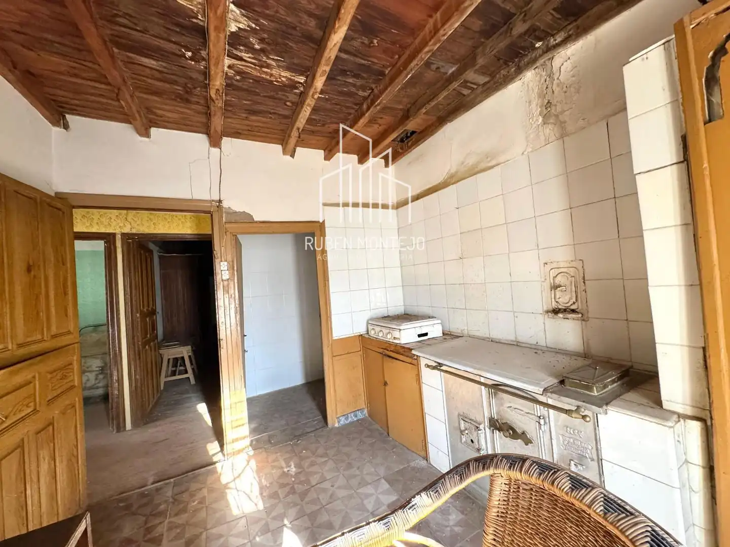 Cuina de Casa o xalet en venda en Calzada de Valdunciel amb Terrassa
