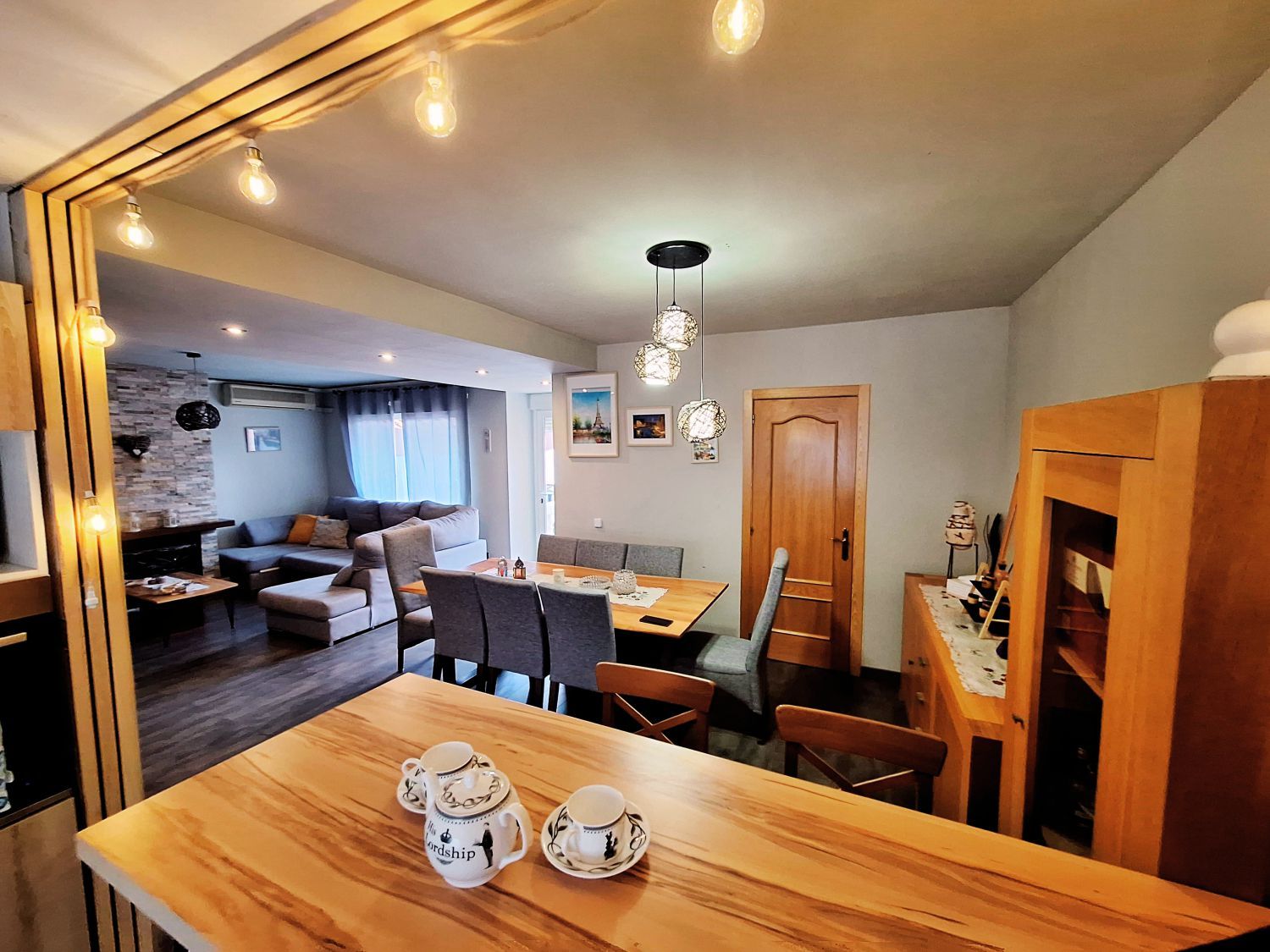 Menjador de Casa o xalet en venda en Arroyomolinos (Madrid) amb Aire condicionat, Calefacció i Terrassa