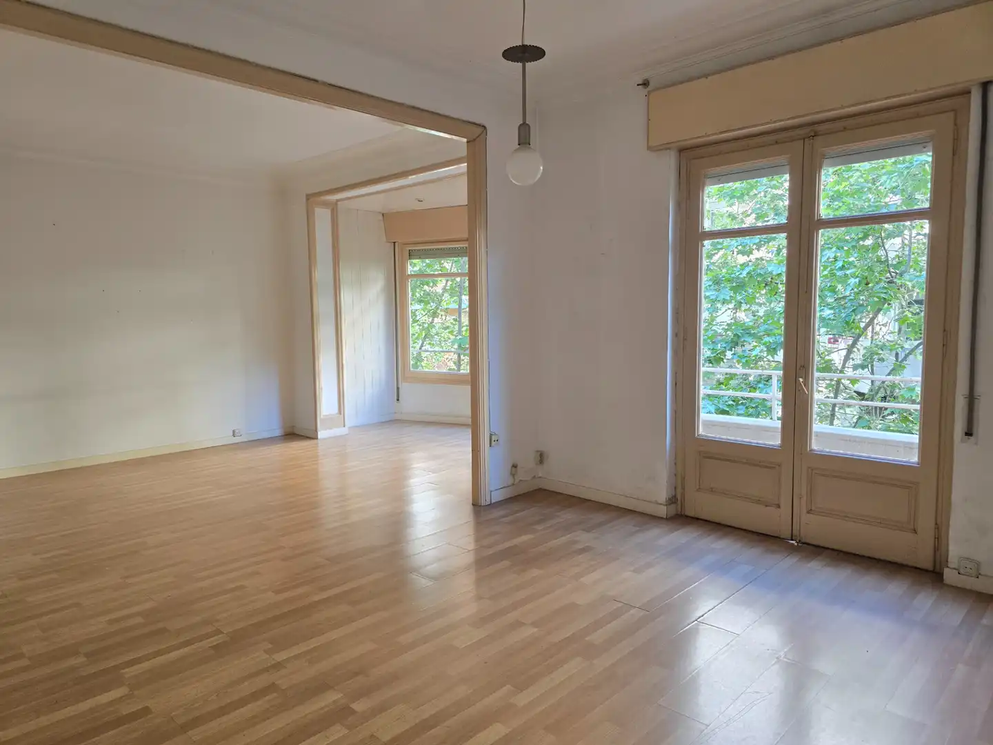 Sala de estar de Piso en venta en Sabadell con Calefacción, Parquet y Balcón