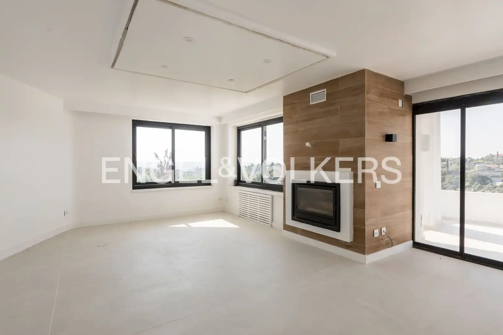 Living room of Houses for rent in Ciudalcampo  with Air Conditioner, Heating and Private garden