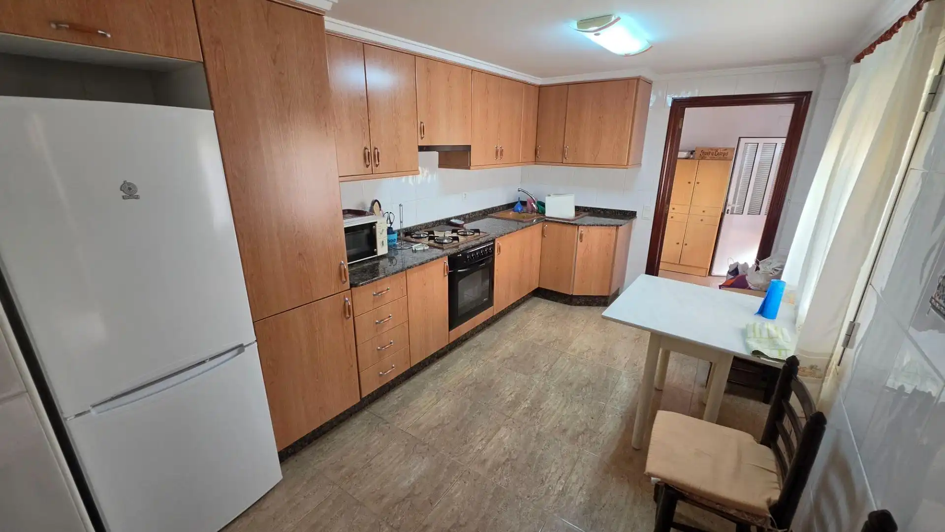 Cocina de Piso en venta en Ontinyent con Terraza, Trastero y Amueblado