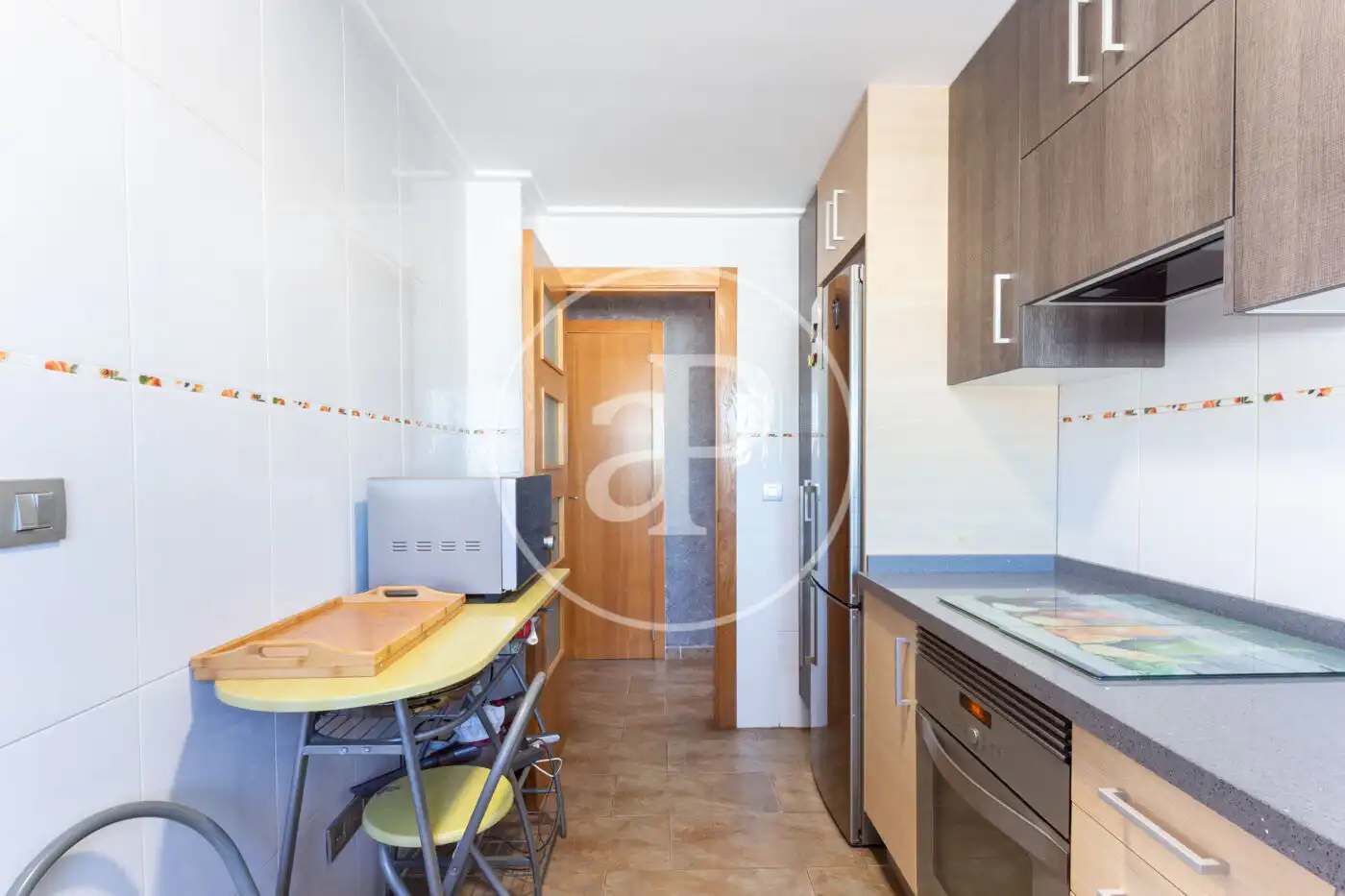 Cocina de Casa adosada en venta en Burriana / Borriana con Aire acondicionado, Calefacción y Jardín privado
