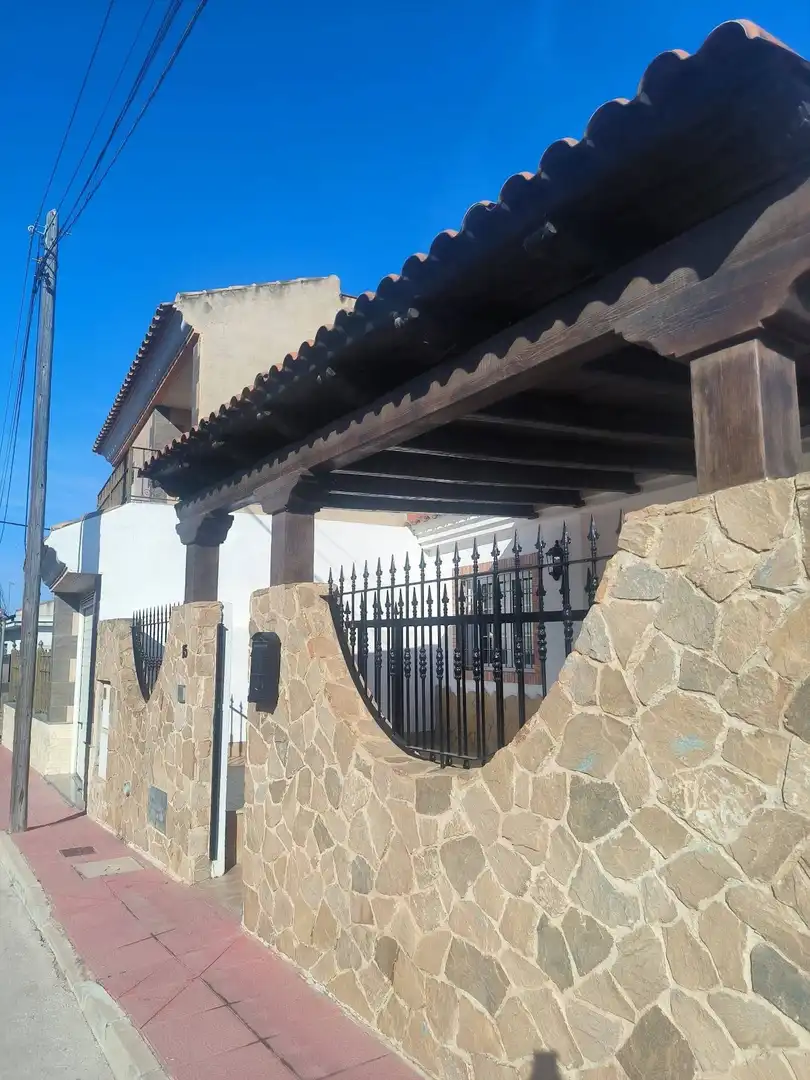 Vista exterior de Finca rústica en venda en Torre-Pacheco amb Aire condicionat i Terrassa