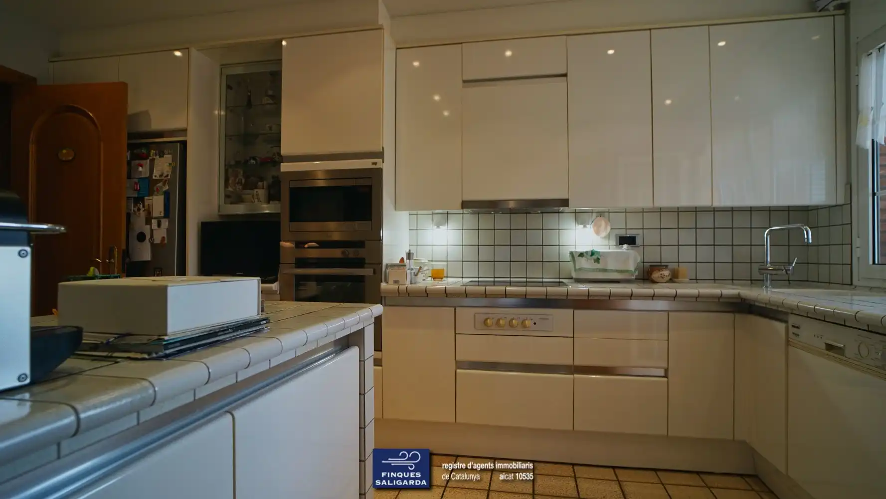 Cocina de Casa o chalet en venta en Canovelles con Aire acondicionado, Calefacción y Terraza