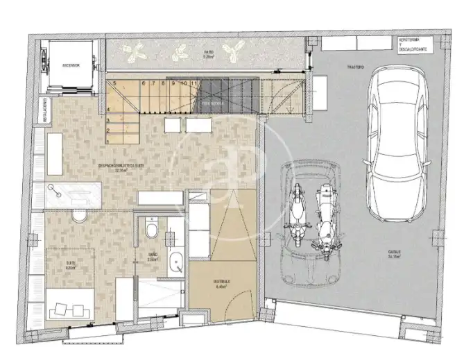 Detached homes for sale in Barcelona  with Air Conditioner, Heating and Private garden