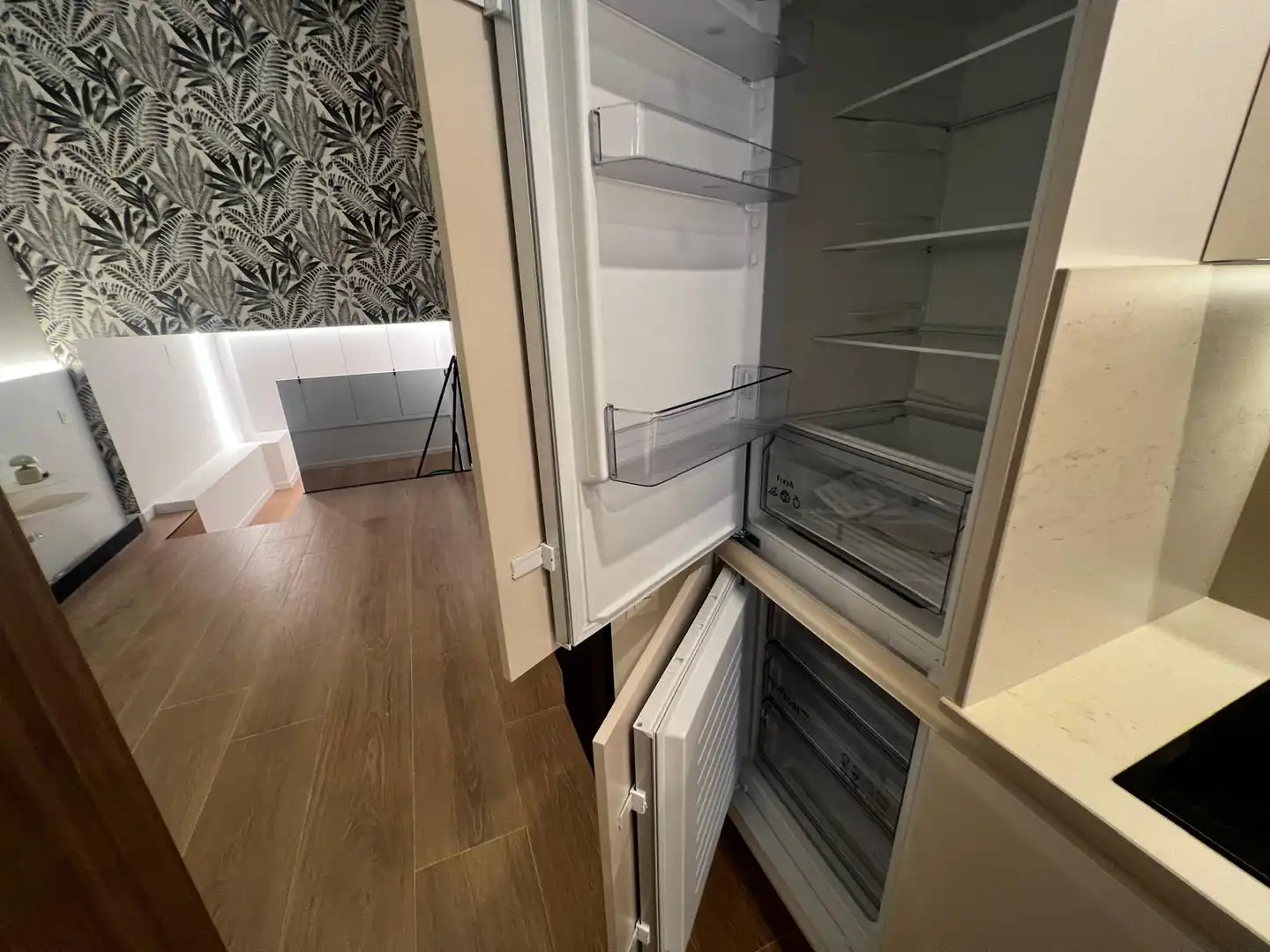 Küche von Loft zur Miete in Burgos mit Heizung und Möbliert