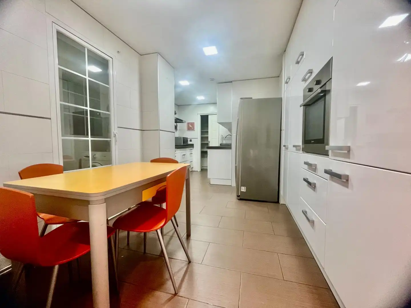 Kitchen of Flat for sale in Madrid  with Air Conditioner, Heating and Private garden