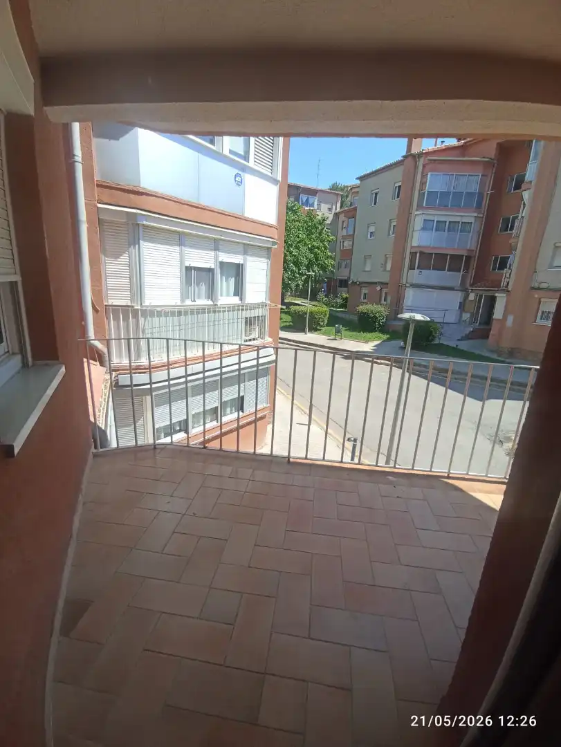 Terrasse von Wohnung zum Verkauf in Berga mit Heizung, Waschmaschine und Balkon
