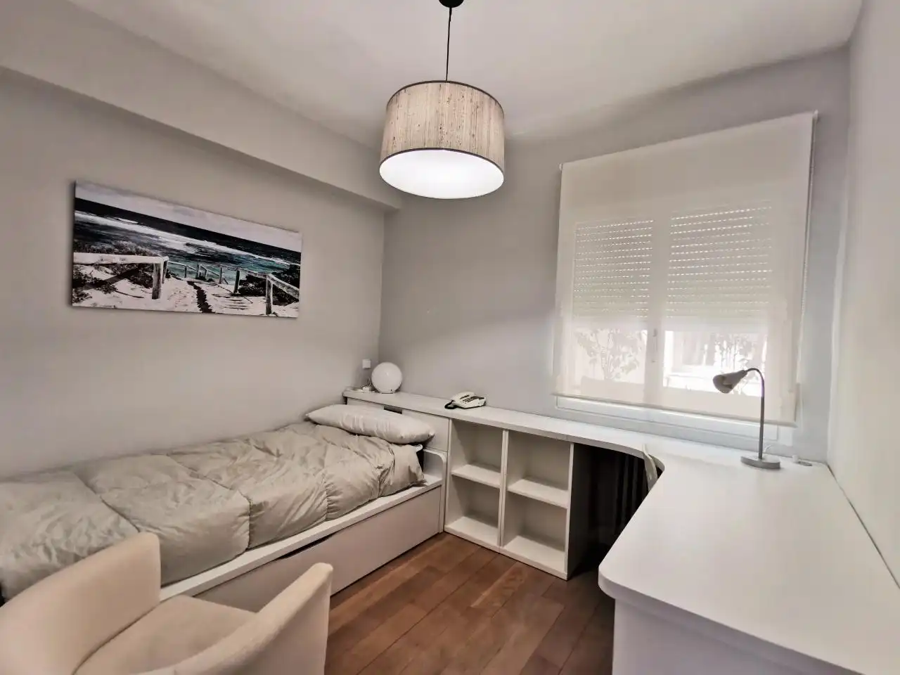 Bedroom of Apartments for rent in Madrid  with Air Conditioner, Heating and Storage room