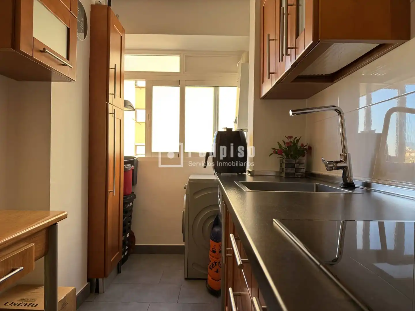Cocina de Piso en venta en Málaga con Aire acondicionado y Amueblado