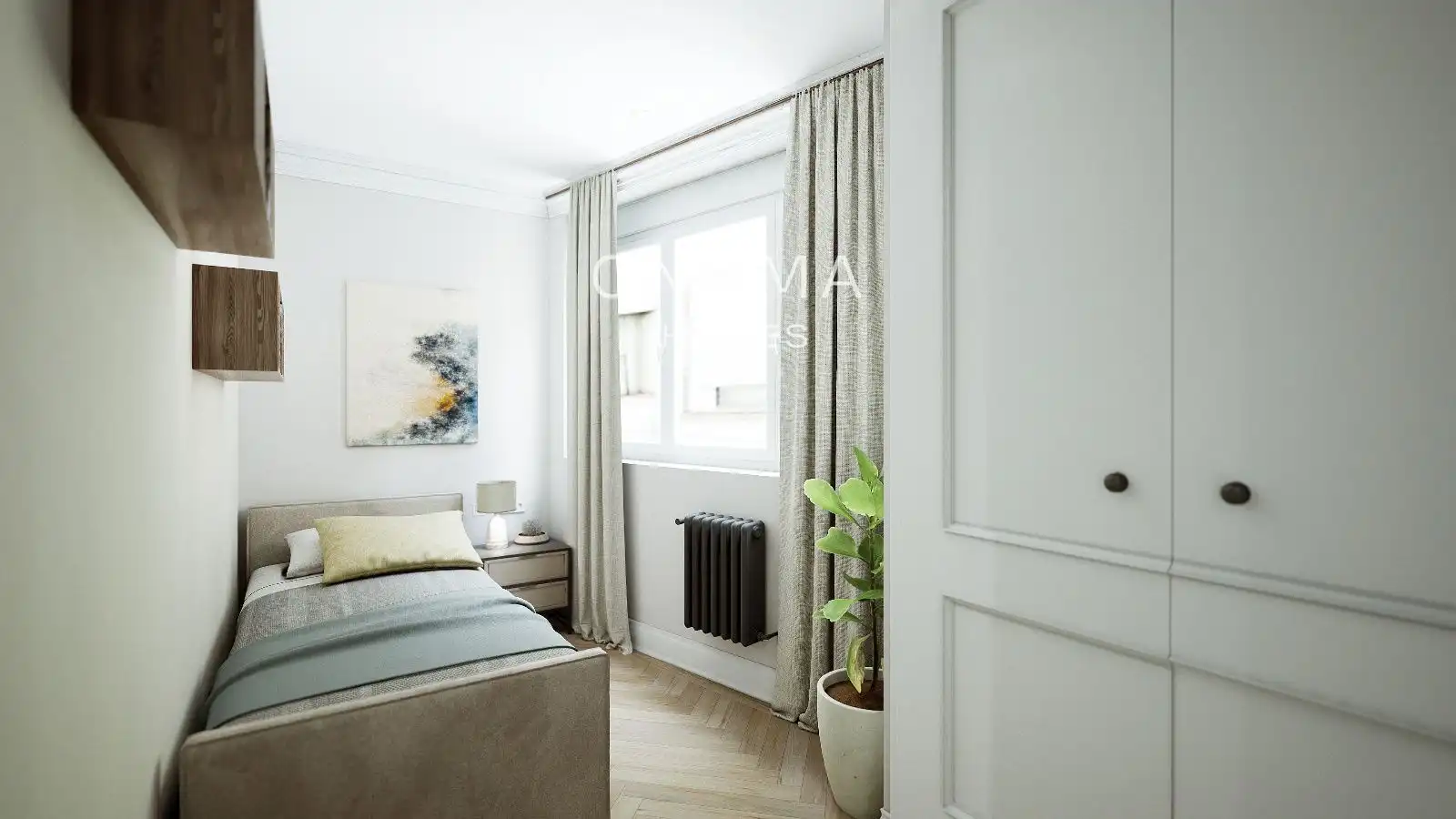 Habitación de Piso en venta en Madrid con Aire acondicionado, Calefacción y Parquet