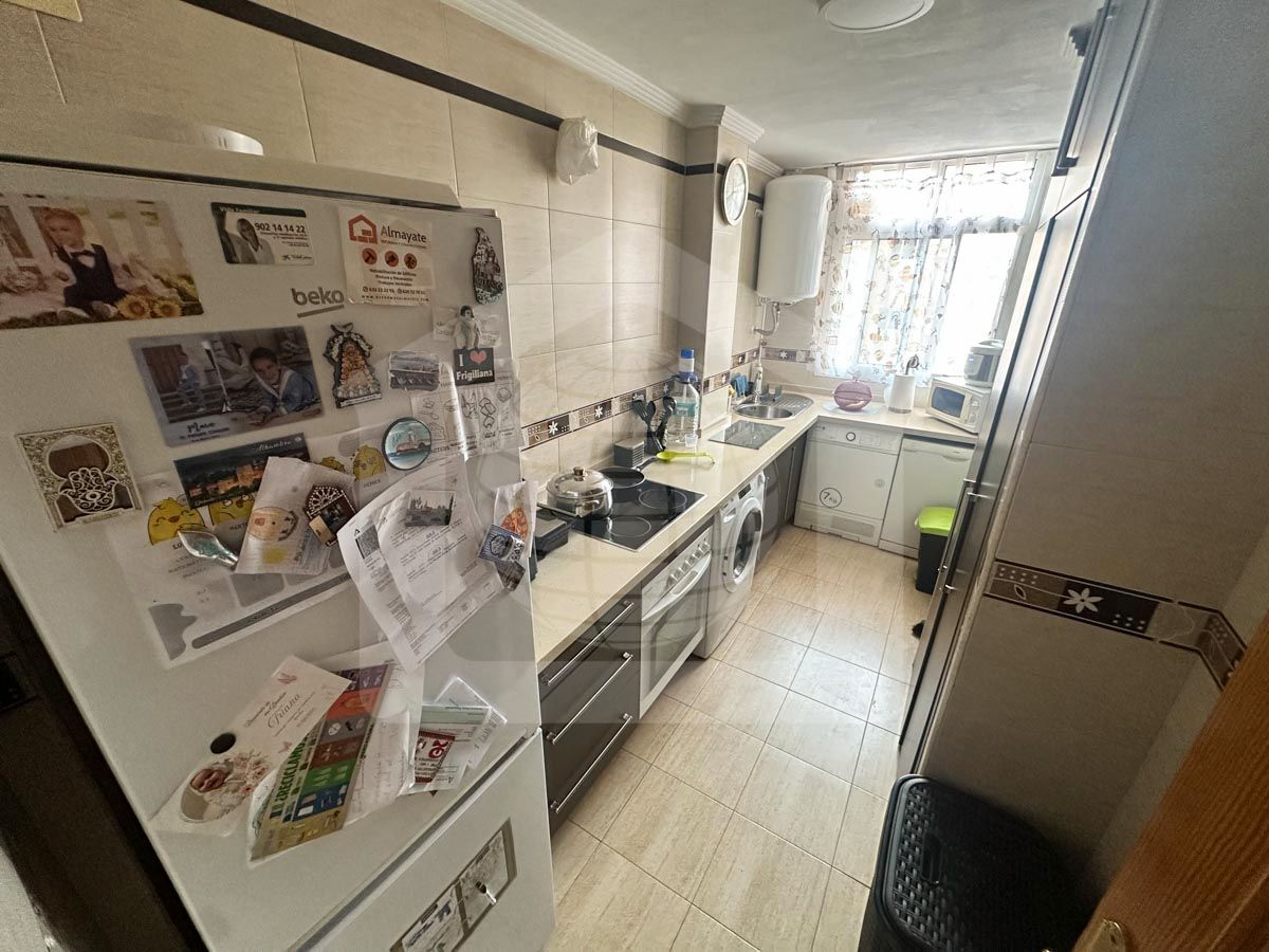 Kitchen of Flat for sale in Málaga Capital  with Furnished
