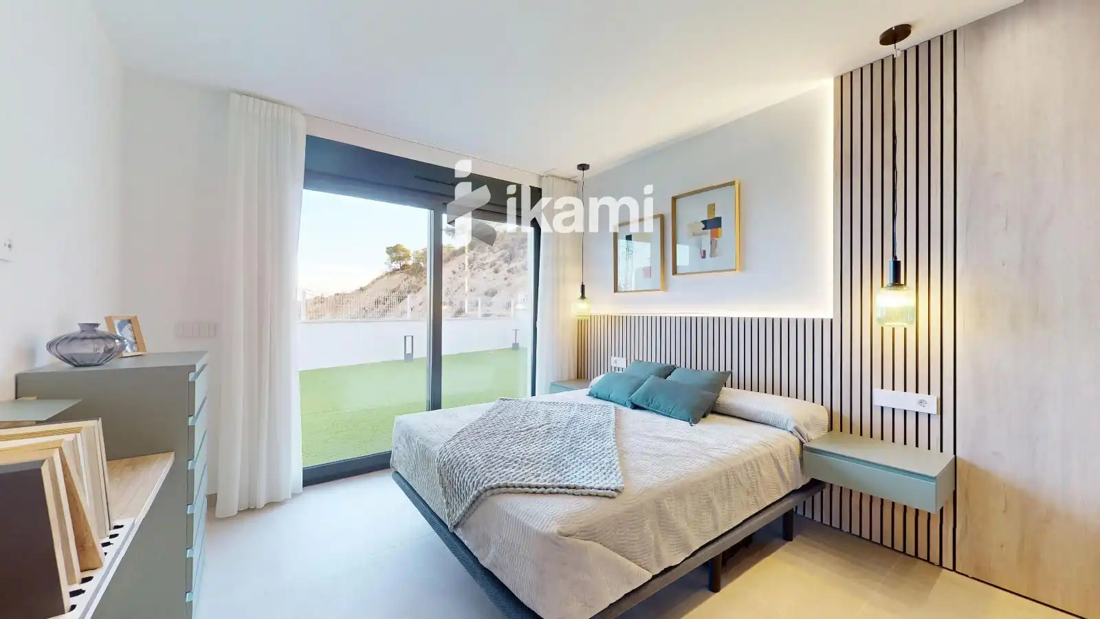Bedroom of Houses for sale in Finestrat  with Air Conditioner, Heating and Swimming Pool