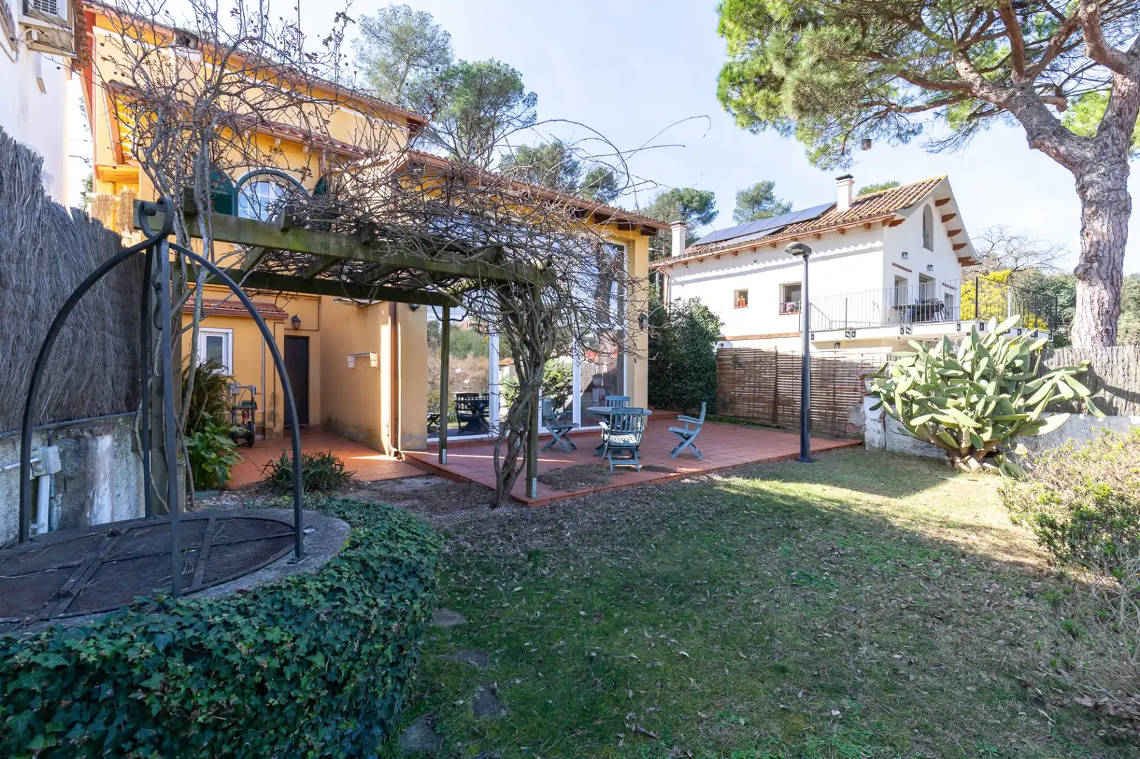 Garden of Houses for sale in Sant Cugat del Vallès  with Air Conditioner, Heating and Terrace